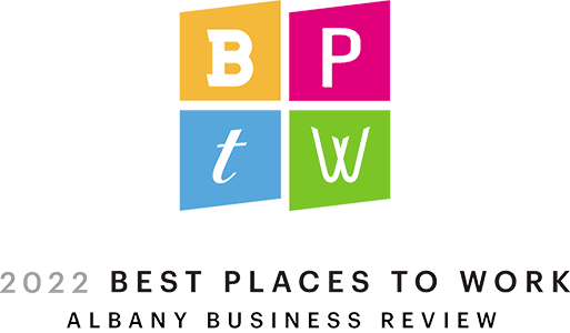 2022 Best Places to Work Albany Business Review badge